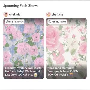 Save The Date! Live Show!